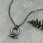Vintage Avon Two Tone infinity necklace Photo 0