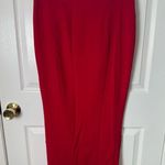 House Of CB Martinez Cherry Red Maxi Skirt M Photo 2