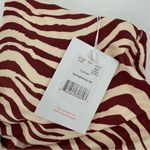 ANDIE The Portofino Top Zebra Bias Stripe Truffle Bikini Twist Top New Lg Photo 3