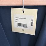 Favorite Daughter The Sleeveless Date Blouse Bodysuit Navy Size L Photo 8