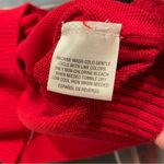 Charter Club Cute cherry red gold button owl hoot hoot cotton blend sweater Photo 6