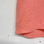 Madewell  Texture & Thread Coral Ruffled Sleeve Top Shirt XS Blouse Coquette Photo 1