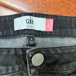 CAbi  Distressed Black Slim Boyfriend Jeans Size 8 Style 3749 Photo 3