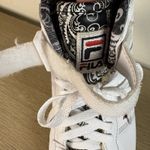 FILA ‎ Vulc 13 Shoes Women White With Paisley Design US Size 5.5 Photo 6