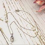 Italy 925 Signed Shoe CZ Pendant Necklace Photo 3