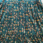 Jun & Ivy Jun & Ivy Floral Teal Mini Sundress Size Medium Photo 1