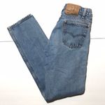 Levi’s W34 L34 High Waisted Orange Tab Medium Wash Mom Jeans VSCO 505 Denim Photo 0