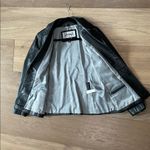 wilson's leather Pelle Studio  Blazer Style Jacket Black Size Medium Vintage Y2K Photo 8