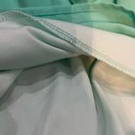 Bluetique  mint green long crotched lace flare sleeves shift dress size small Photo 4