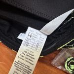 Seafolly  Australia‎ Twist Bandeau Bikini Top Geometric Green Neon Black Size 10 Photo 3