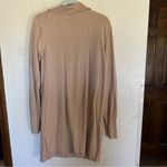 EXPRESS  Tan Long Tunic Sweater Dress - Size Medium‎ Photo 2