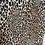 H&M Leopard Print Long Sleeve Velvety Bodysuit M Photo 7