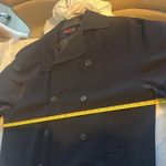Gallery  Trench Coat Vintage Plus Size Black Retro Size 14 Photo 13