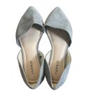 Torrid Taupe pointy Perf Dorsay flats sz 8 Photo 1