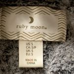 Ruby Moon Anthropologie  Sweater Cowl Swing Gray Fuzzy Soft Sweater Size Small Photo 1