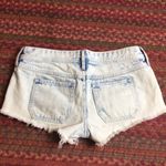Y2K HOLLISTER RETRO LOW RISE ACID WASH SHORTY SHORTS Blue Size undefined Photo 3