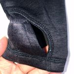 Umbro  Womens Funnel Neck Side Zip Fleece Lined Sweatshirt L Thumb Holes Black Photo 4