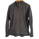 Champion Women’s Gray/Red  Performance 1/4 Zip Pullover Athletic Large Jacket Photo 2