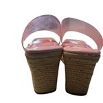 Steve Madden Steven New York Womens 9.5 Malaya Espadrille Sandal Pastel Pink Bratz Barbie Y2K Photo 6