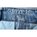 American Eagle  Outfitters High Rise Mom Jeans Womens 4 Belted Paperbag Waist Photo 3