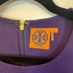 Tory Burch Petra purple wool sheath dress - size 8 Photo 2