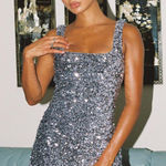 Princess Polly Miss Me Mini Sequin Dress Photo 0