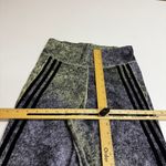 Adidas  Leggings Womens Medium Green Purple Feel Brilliant 7/8 Tights Climalite Photo 6