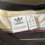 Adidas  The OG Tee DH4183 Black Ivory Pink Crew Neck Short Sleeve Top $40 VGUC XL Photo 6