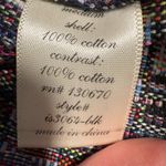 Anthropologie  Women's M Geometric Cotton Knit Mini Skirt Multicolor Casual Photo 4