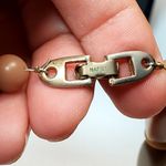 Vtg 1985 Napier Earth Tones Necklace Bracelet Set Lisa Bertolli Resin Bead 16" Photo 2