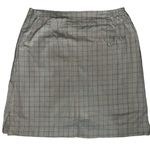 Line Up  light gray checked golf skort 6 Photo 3