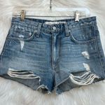 Lovers + Friends distressed denim shorts Photo 0