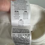 MOTHER Denim Stunner Zip Ankle Step Fray Jeans in Little Miss Innocent Rinse 27 White Photo 8