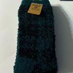 PINK - Victoria's Secret Pink VS Set W/ Cozy Fleece Socks & ID Card Keychain Green/Black NWT Photo 3