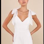 Lulus  Romper White Lace large Photo 0