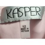 Kasper Women's Sheath Dress Tutu Pink Square Neck Sleeveless Size 12 Photo 5
