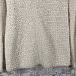 Amina Rubinacci Napoli Cream Textured Knit Cardigan Jacket Sweater 44 Made Italy Size 8 Photo 10