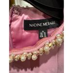 Nadine Merabi Simone Pink Pearl Mini Dress Photo 5