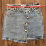 LE JEAN By Charlie Gay Alexis Mini Skirt Blue Size 26 Photo 6
