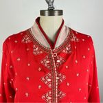 Anthropologie  Conditions Apply Arabella Embroidered Bomber Photo 3