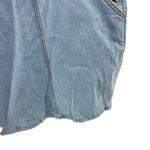 Vivi mini skirt overalls Kancan M light wash casual preppy denim blue one piece Size M Photo 3
