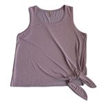 CALIA by Carrie Underwood Women’s Purple Side Tie Tank Top 1X Photo 0