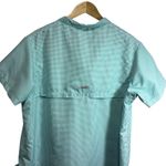 Habit  Womens Check Fishing Top 2XL Turquoise Outdoor Hiking Lightweight ‎ Vented Photo 2