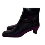 Salvatore Ferragamo  Boutique Black Ankle Booties Sz 6 Photo 3