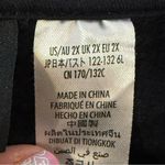 Disney 100th Anniversary 2XL Full Zip Hoodie Black Sweatshirt Embroidered Mickey Photo 6