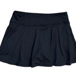 Willit Women's Tennis Mini Skirt Skort Gold Athletic Black Size L Large Stretch Photo 0