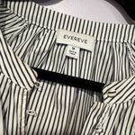Evereve Striped ‎ button detail long sleeve Photo 2