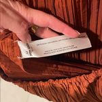 Cult Gaia  Bethanie Elegant Rust‎ Orange Halter Mini Dress Photo 4