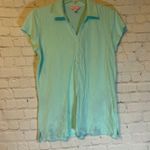 Lilly Pulitzer polo in poolside blue, L Photo 1