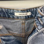 PacSun Mom Short High Rise Jean Short Denim Light Wash Size 26 Photo 5